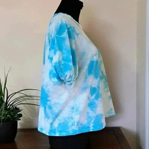 ❤️ Hashttag Tie-dye Short  Sleeved T-shirt - Picture 5 of 11